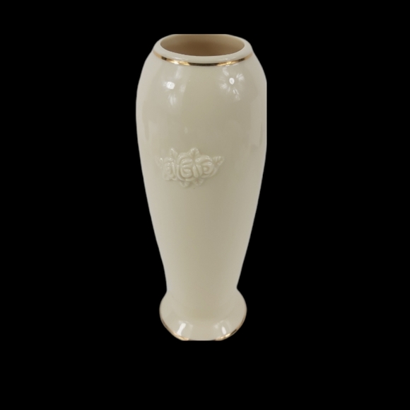 - Lenox rose ceramic vase (Z11) - Picture 3 of 6